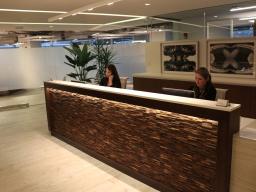 Reception area