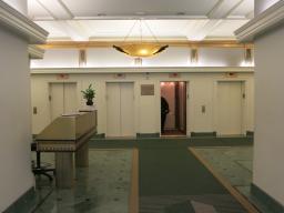 Renovated lobby
