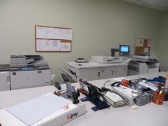 Document prep area