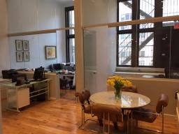 27 East 21st St. | Large L-Shaped Office in a Professionally Designed Flatiron Loft Office