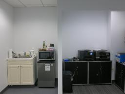 Pantry and copy area