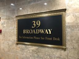 2 LARGE WINDOWED OFFICES (BIG ENOUGH FOR TWO) WITH GREAT VIEWS IN LAW FIRM AT 39 BROADWAY. 