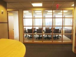 Conference room from reception area