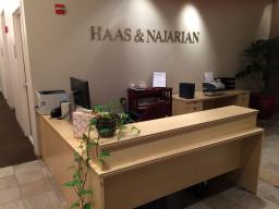 Reception area