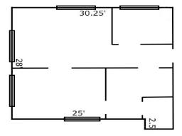 Floor Plan of the Suite