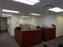 Front and rear workstations
