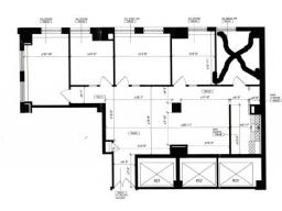 Floor Plan (X is AC Room)