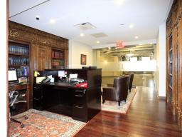 Reception From Back Of Reception Desk