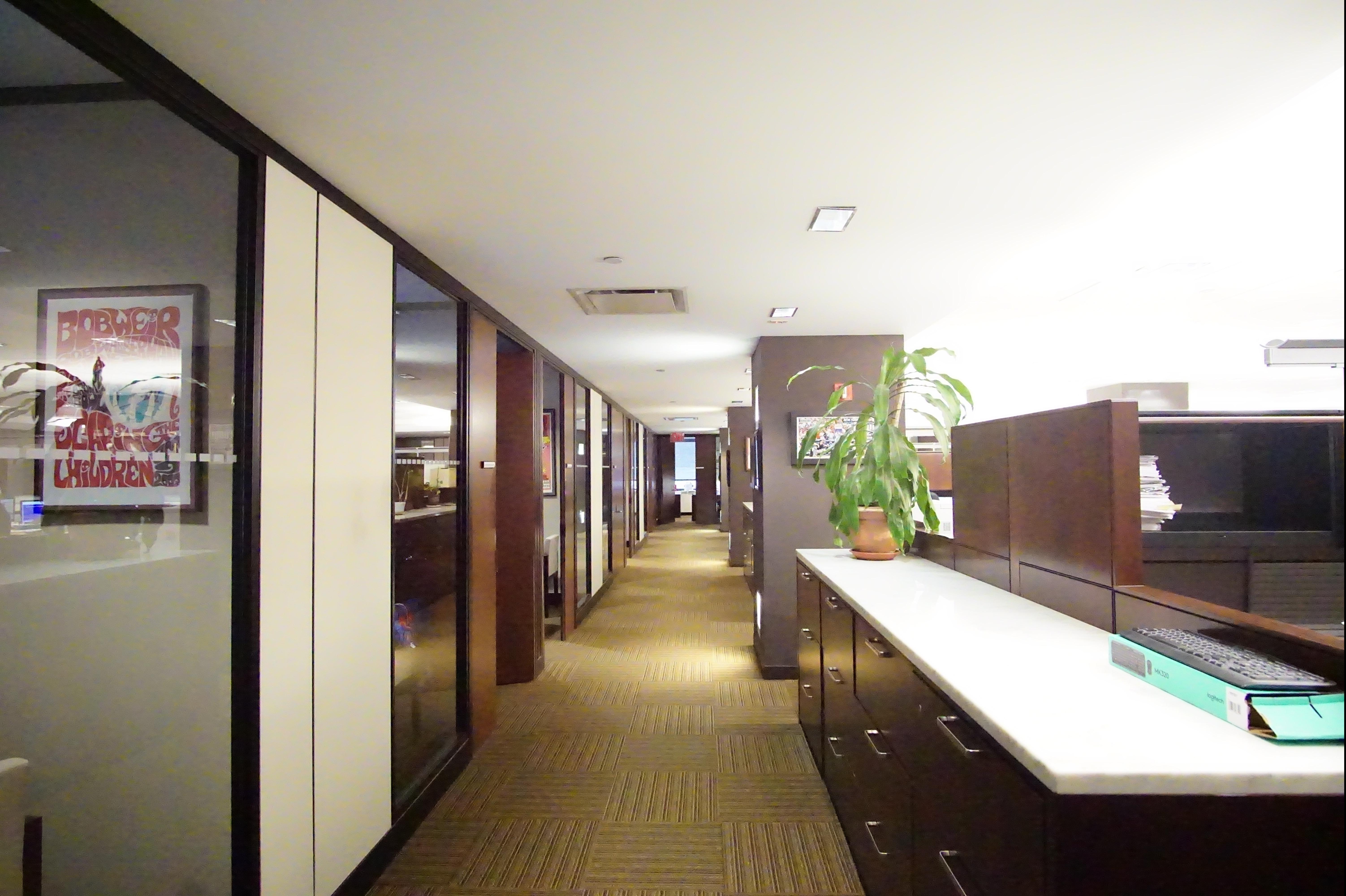 Office corridor