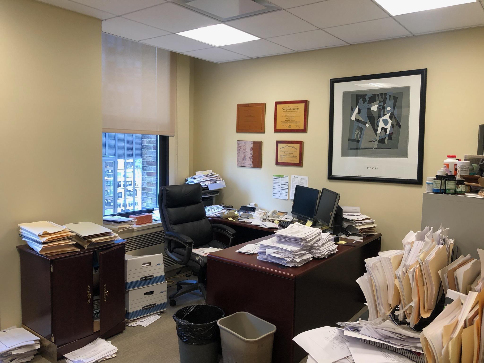 OFFICE WILL BE CLEANED COMPLETELY, POST CORONA VIRUS EMERGENCY