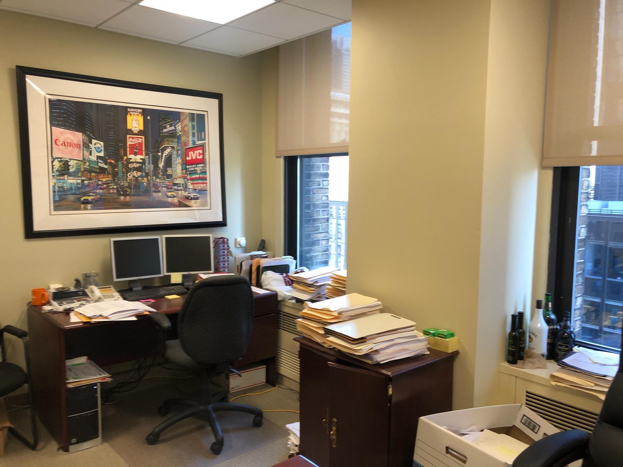 ALT VIEW - OFFICE CURRENTLY HAS 2 DESKS.  WILL BE CLEANED COMPLETELY