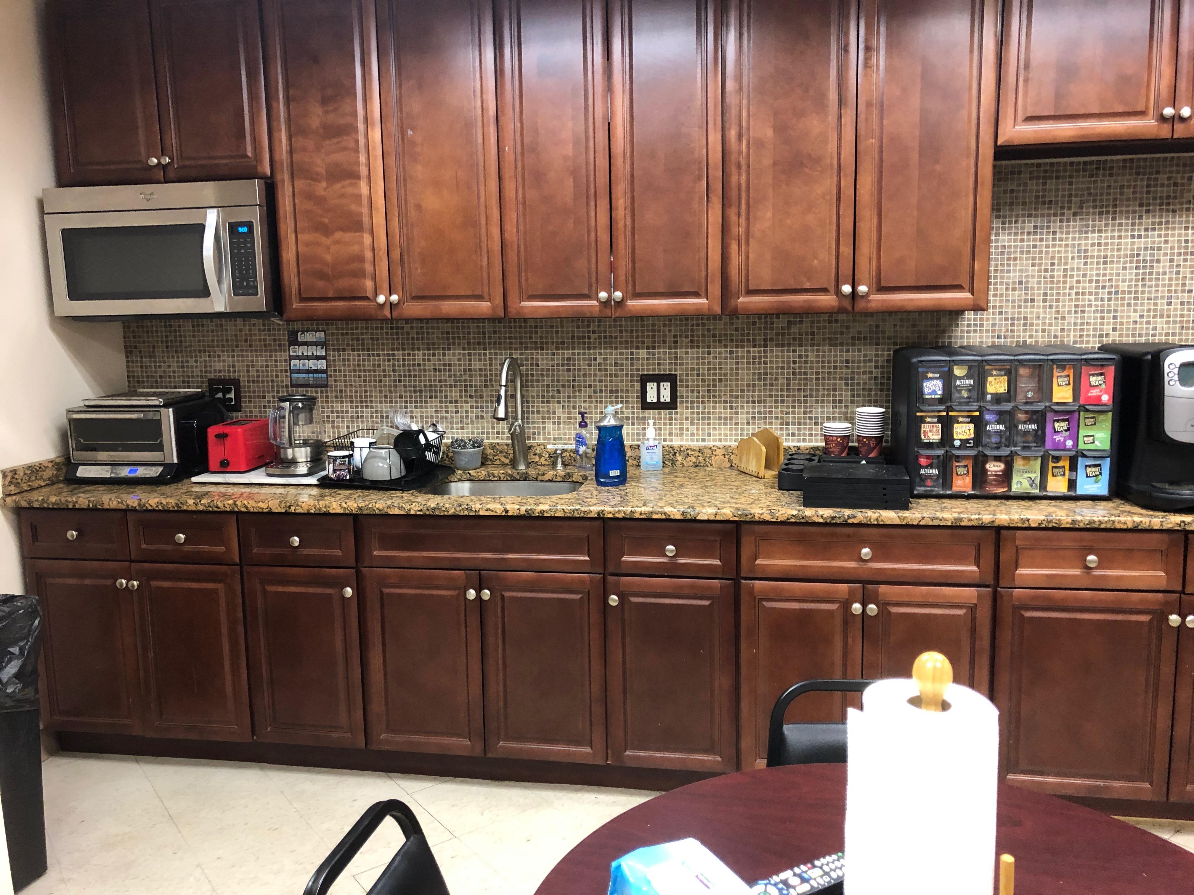 kitchen and lunch room