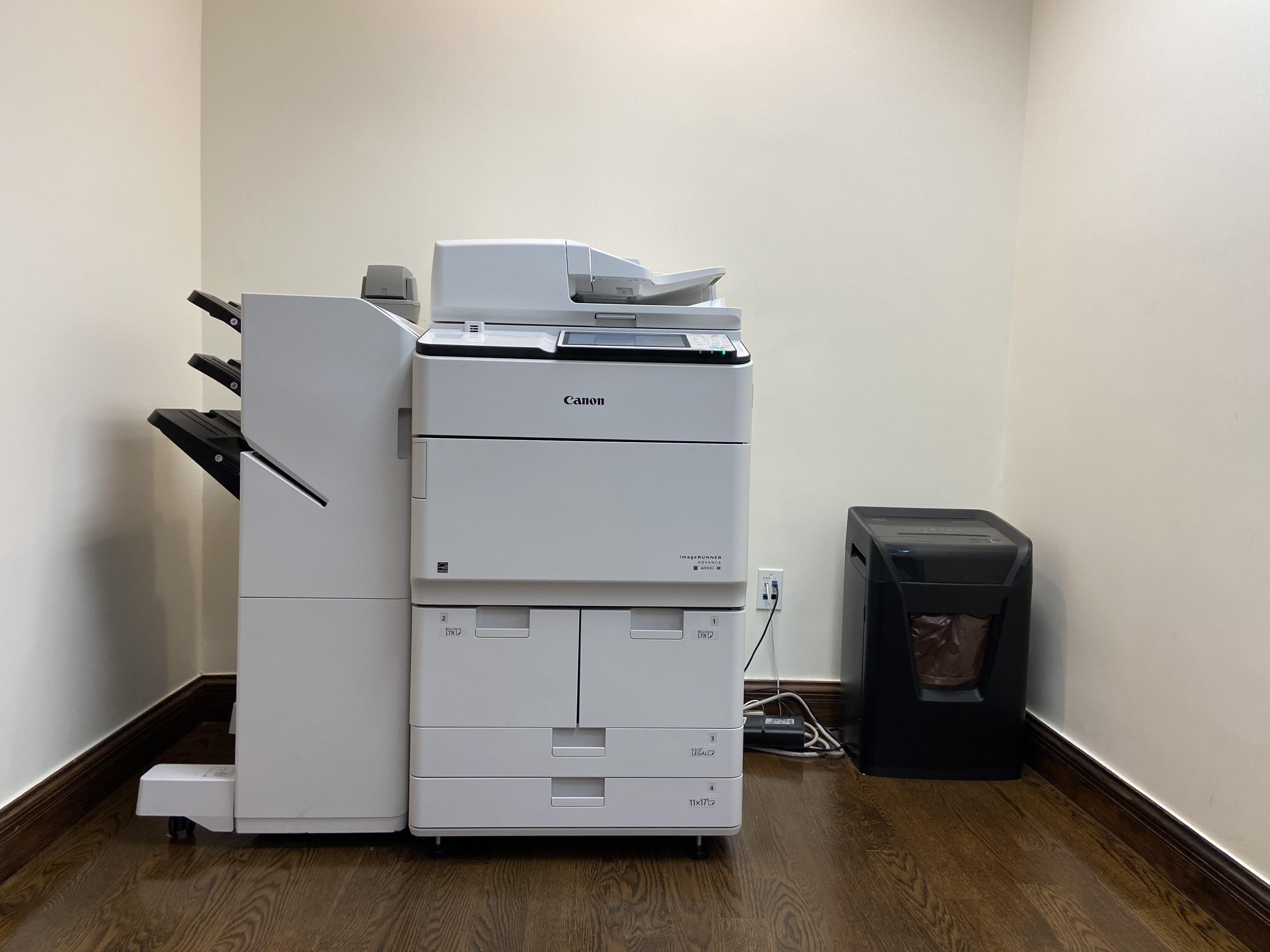 Copier, shredder