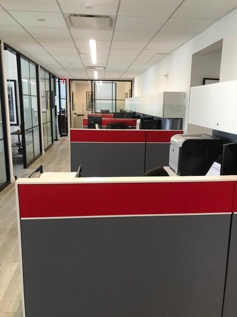 Glass wall offices & cubes