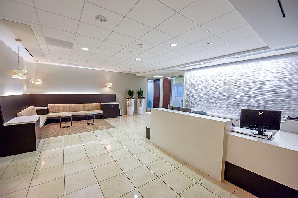 Our reception area