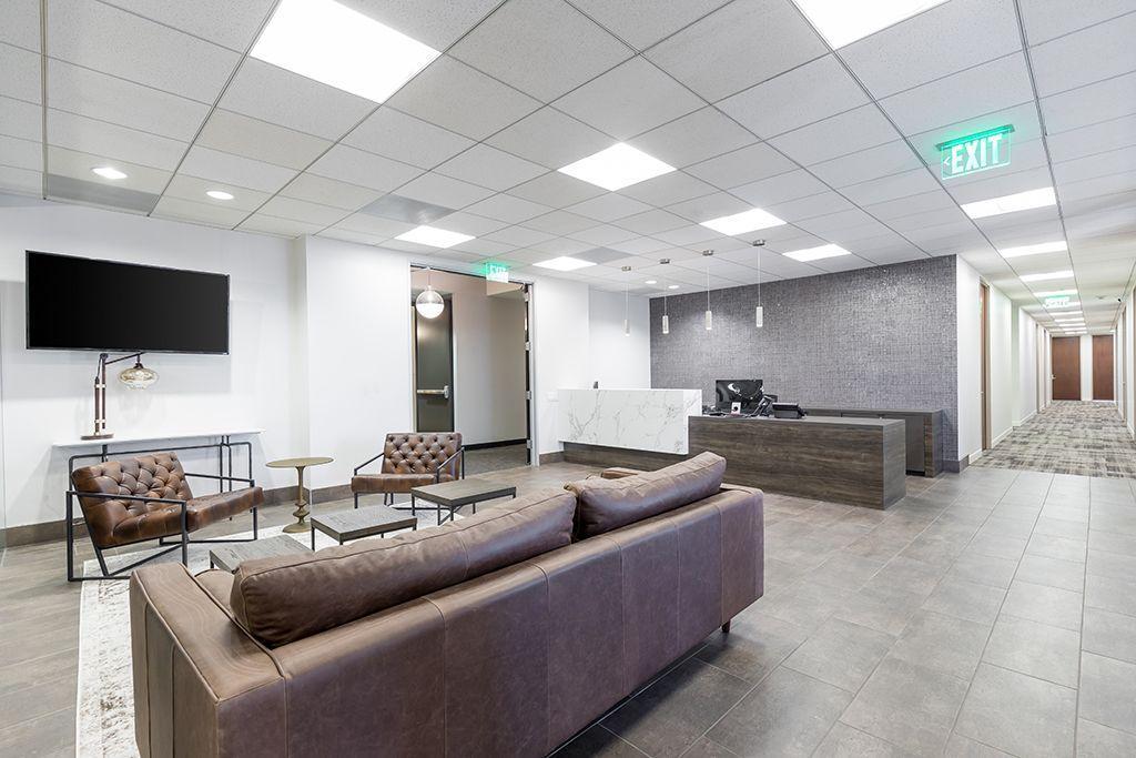 Reception and waiting area