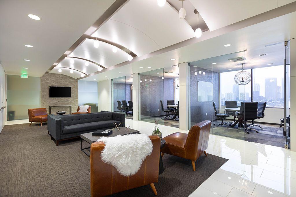 Visitor waiting area + Conference rooms
