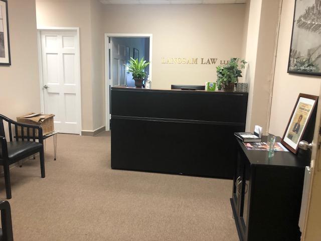 Reception area