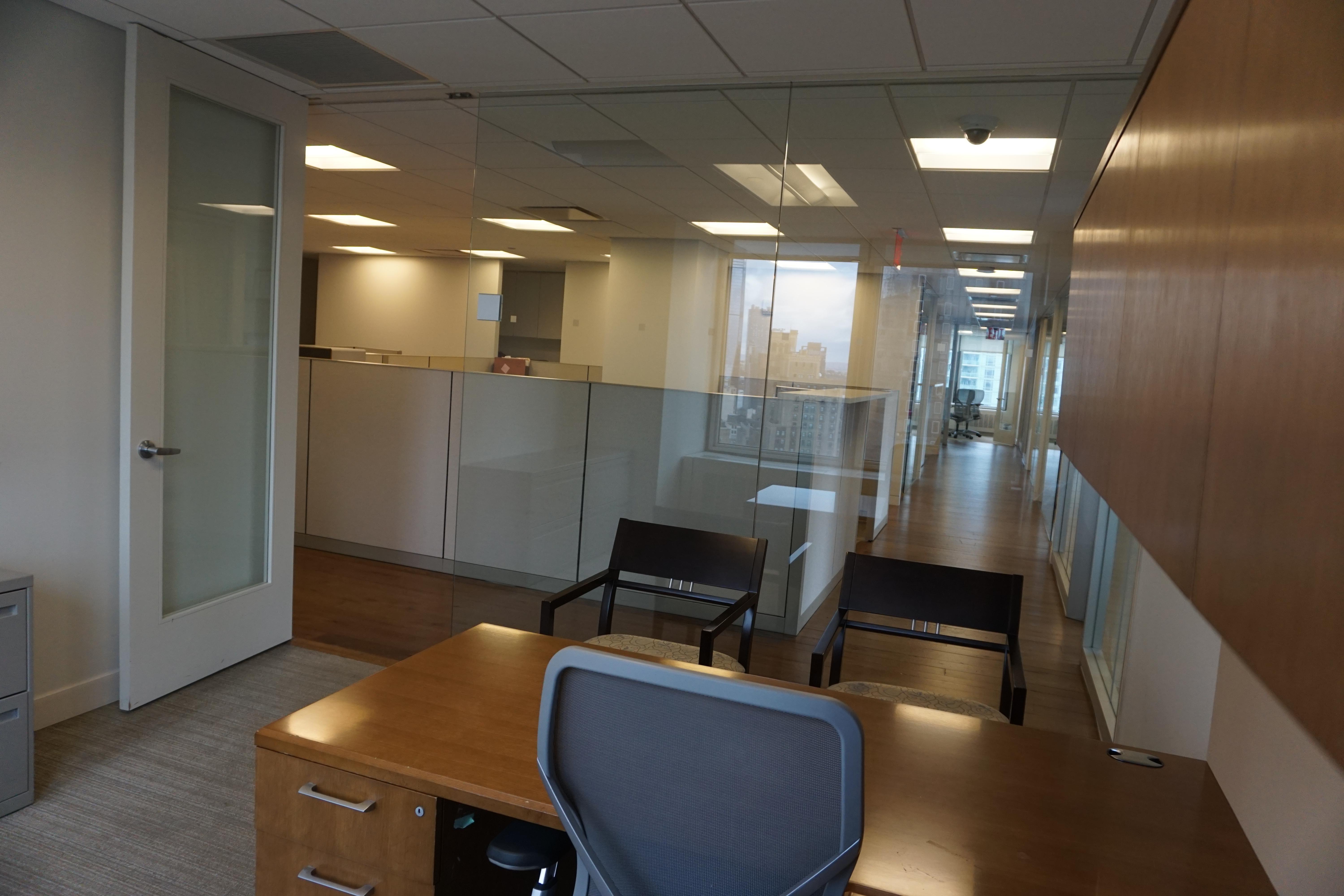 Alternate perspective - all glass walls