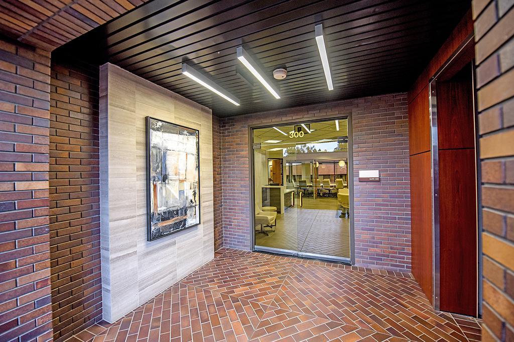 Entrance to executive suite