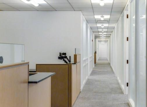 Workstations immediately outside offices