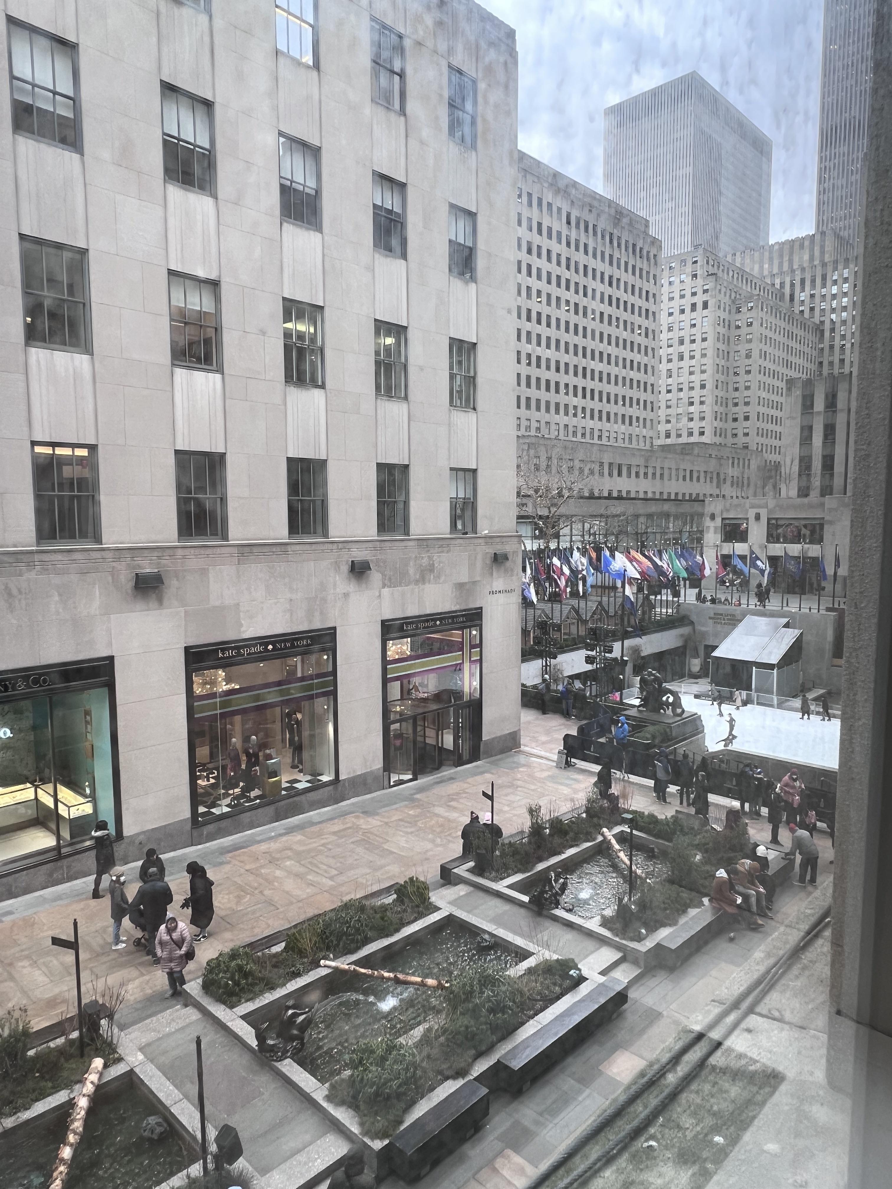 Plaza and Ice Rink perspective