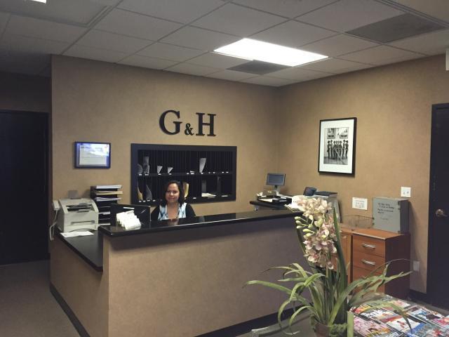Reception with full time receptionist