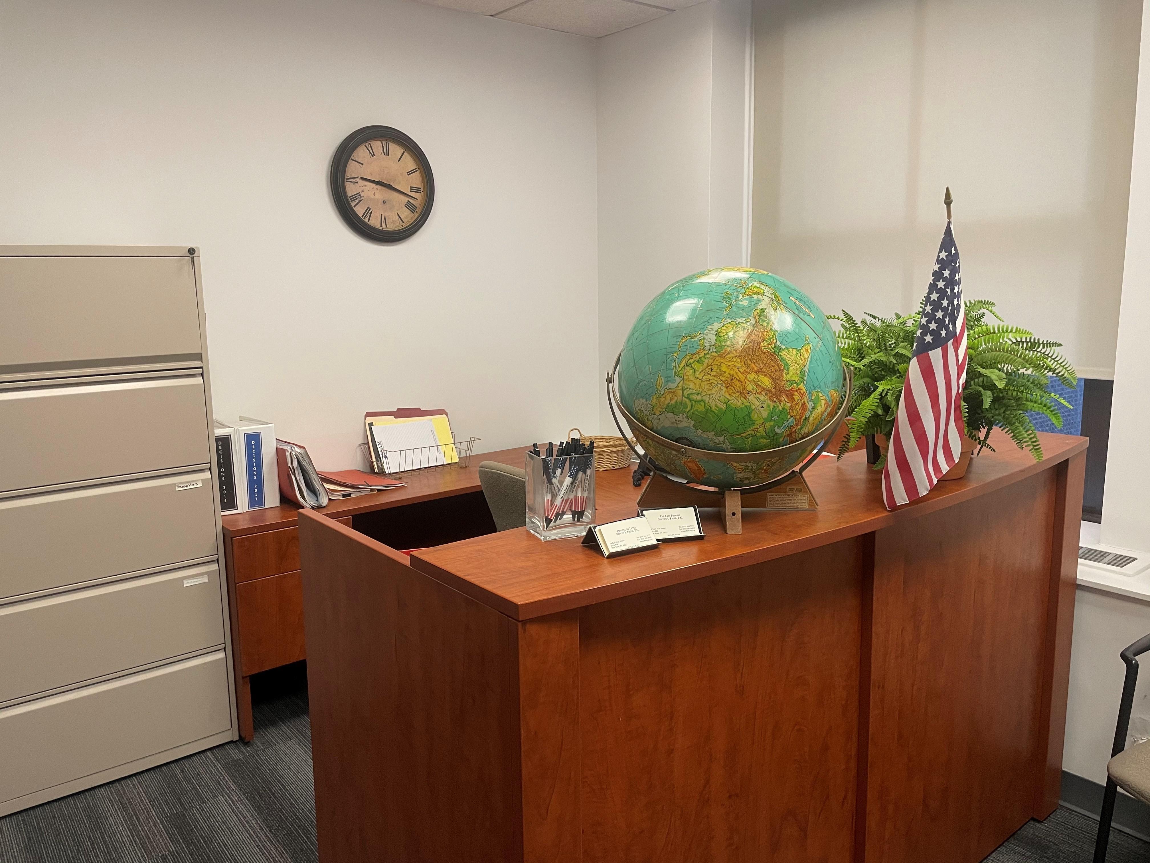 Reception area