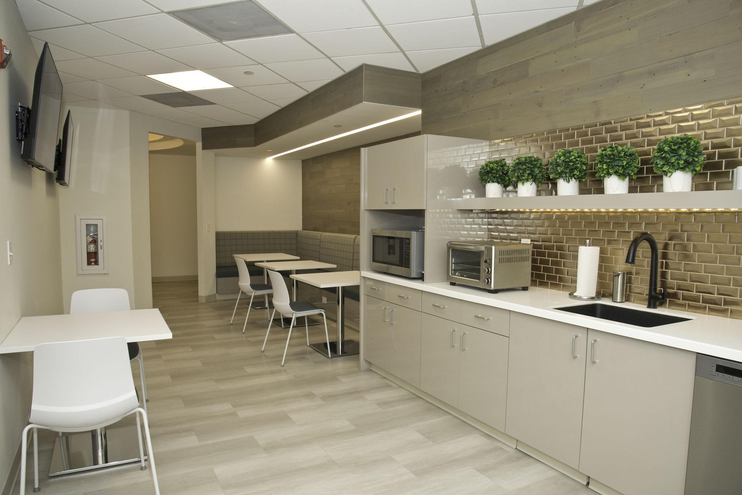 Kitchen and common area