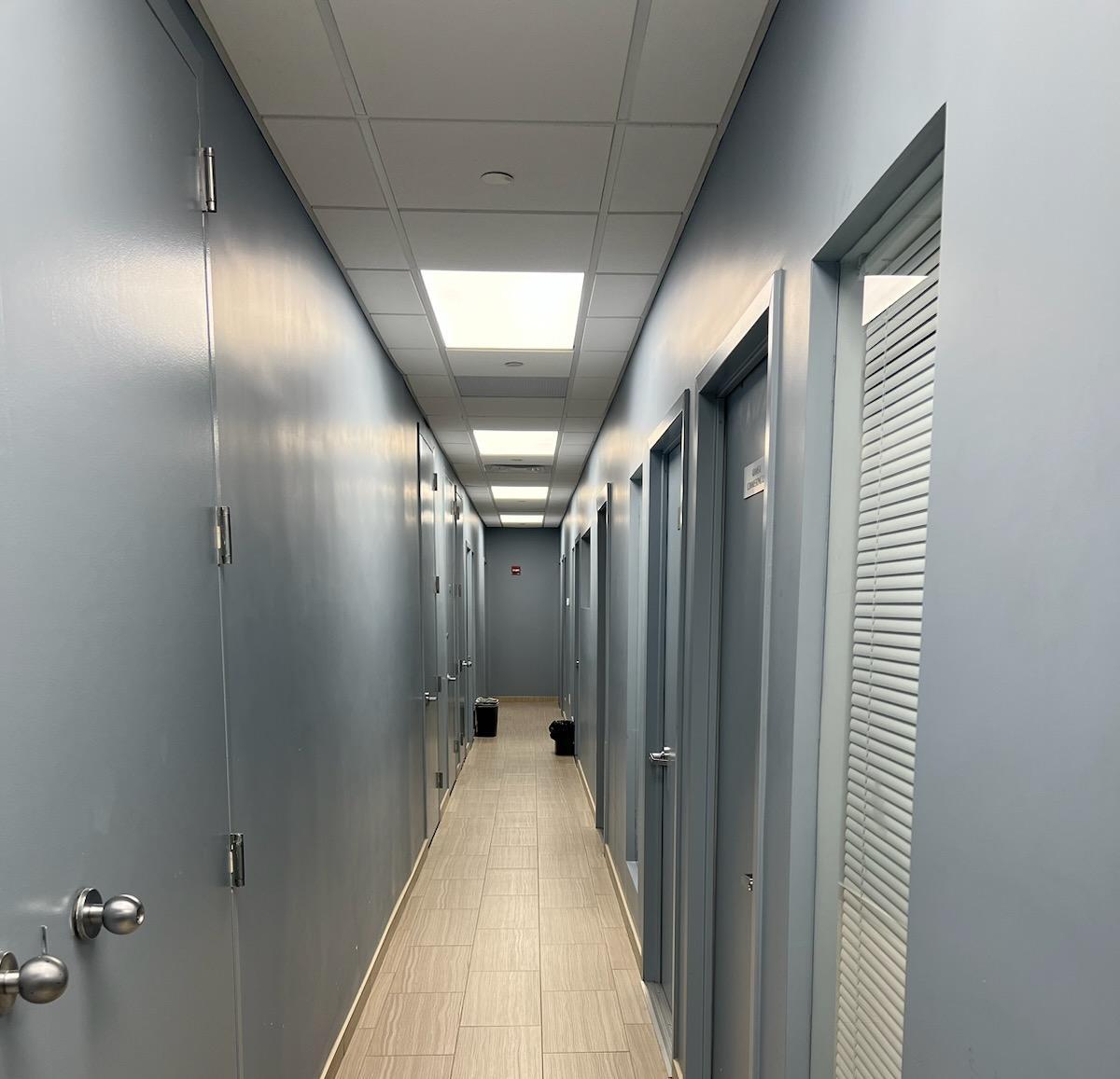 Office corridor