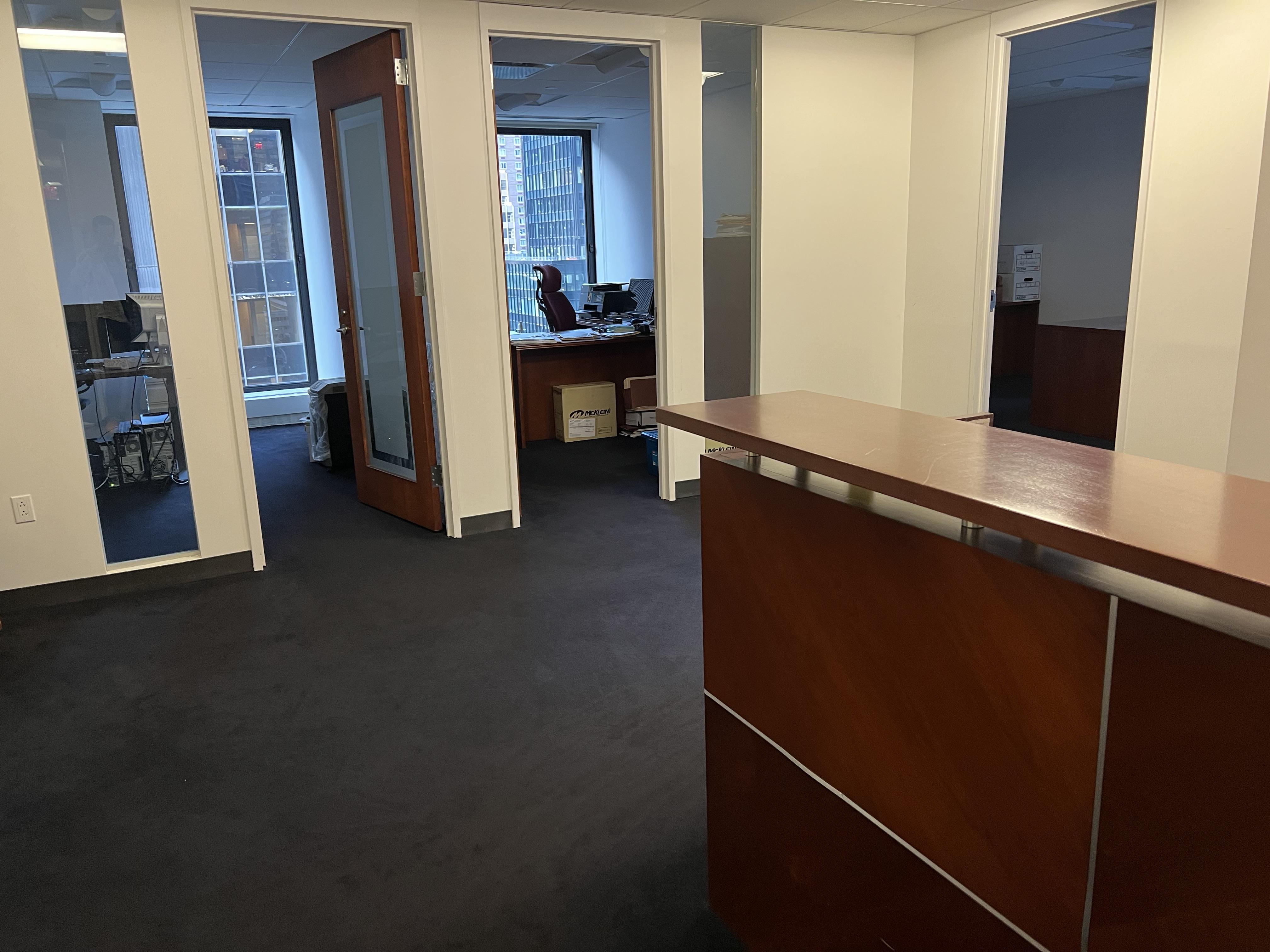 Reception area