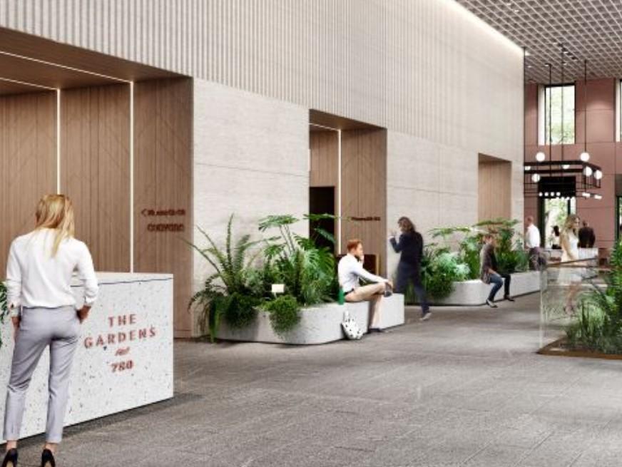 780 Third Ave renovated lobby
