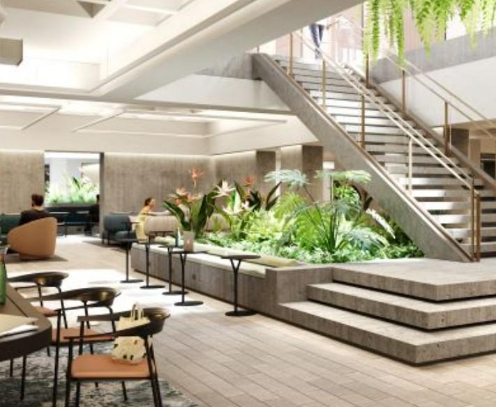 Tenant lounge at 780 Third Ave