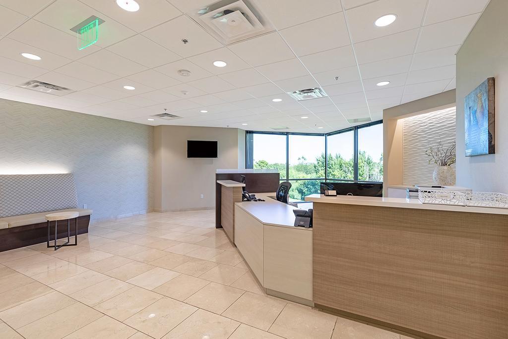Reception area