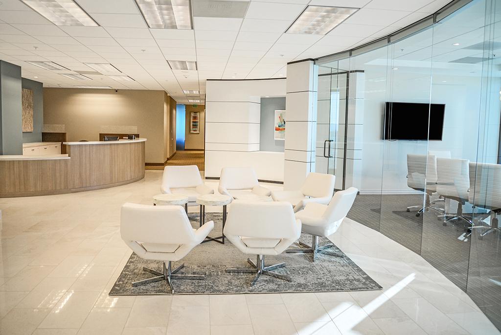 Dazzling Reception Area