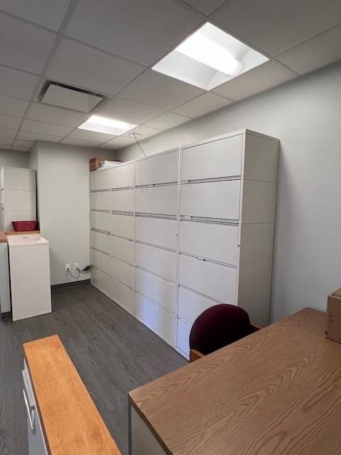 Workstation 2 and 3 available file cabinets