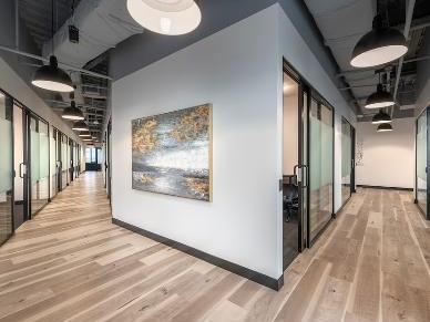 Modern, well designed quiet space
