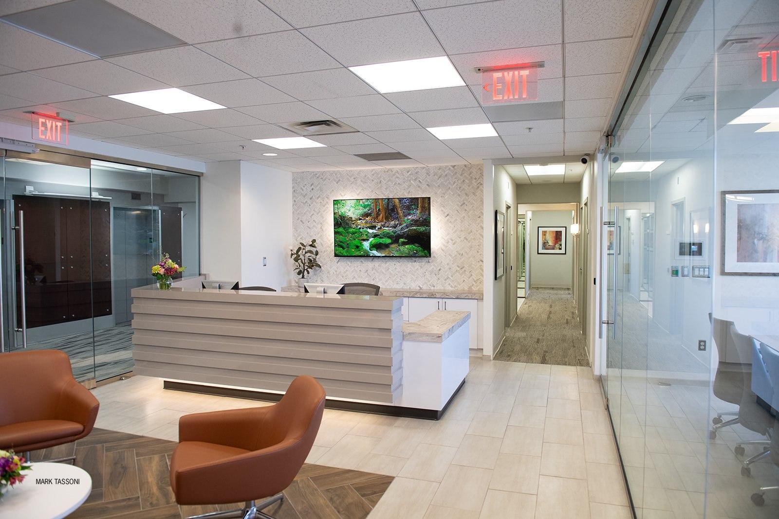 Reception and Waiting Area