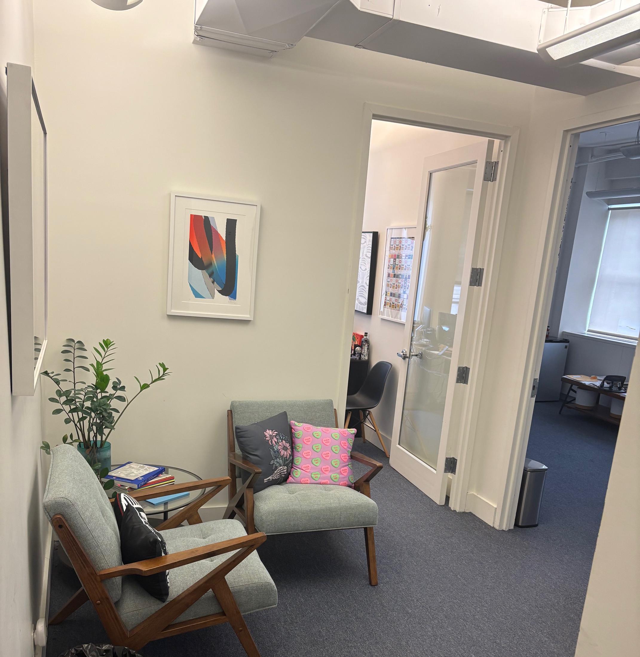 Guest waiting area