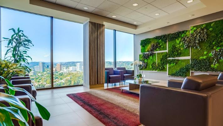 Guest waiting area
