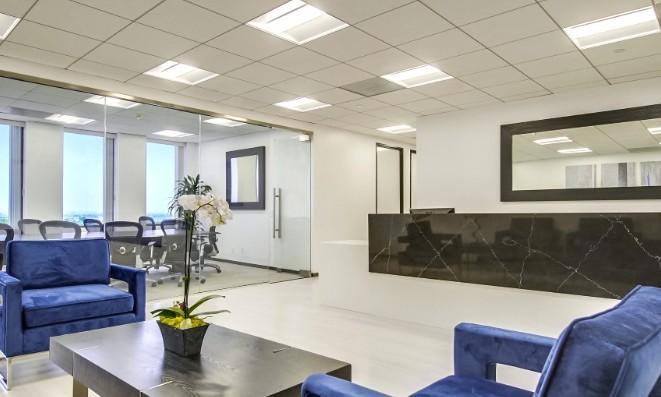 Reception and waiting area
