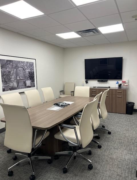 Interior conference room for 8