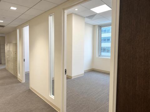 Law office corridor